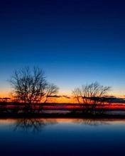 pic for sunset lake